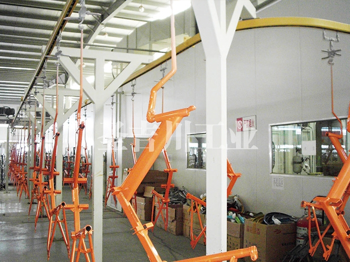 電動車、自行車車架噴漆線