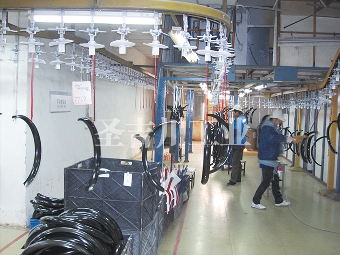 自行車擋泥板噴漆線