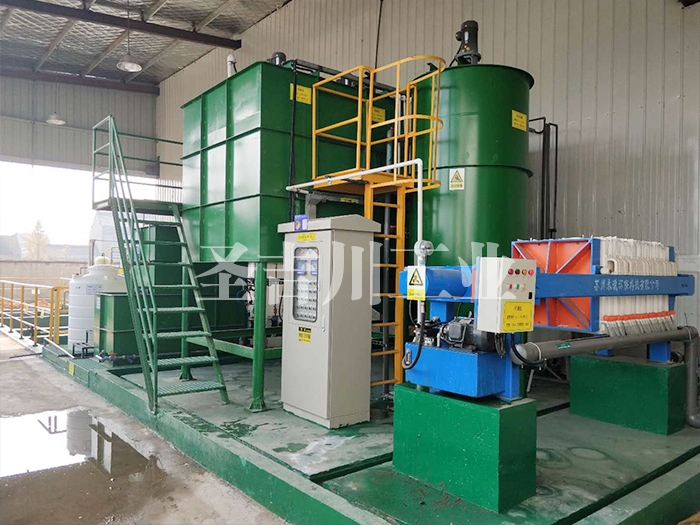 Automatic sewage treatment station